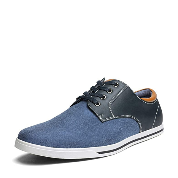Bruno Marc Men's Casual Oxford-Inspired Sneakers