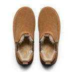 Bruno Marc Men's Non Slip Suede Chelsea Boots