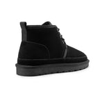 Bruno Marc Men's Suede Fur Snow Boots