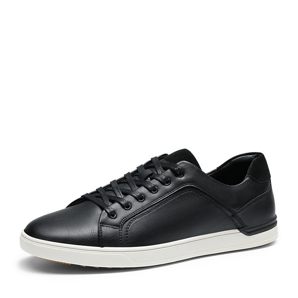 Bruno Marc Men's Wide Classic Vegan Leather Sneakers