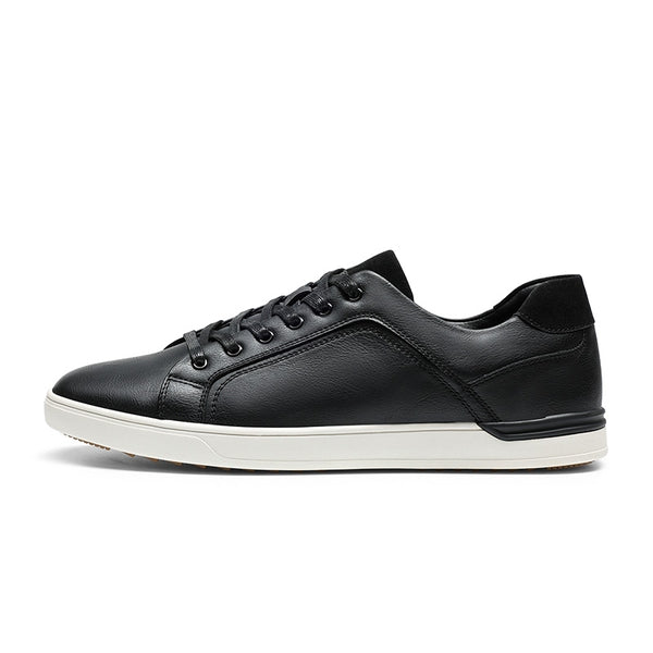 Bruno Marc Men's Wide Classic Vegan Leather Sneakers