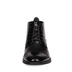 Bruno Marc Men's Classic Cap Toe Oxford Ankle Boots