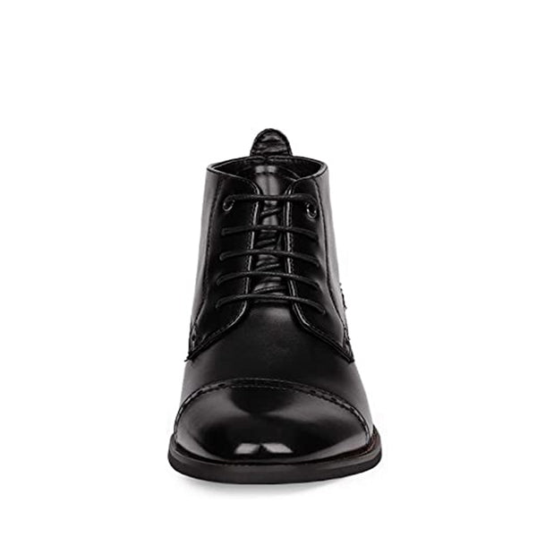 Bruno Marc Men's Classic Cap Toe Oxford Ankle Boots
