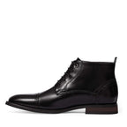 Bruno Marc Men's Classic Cap Toe Oxford Ankle Boots