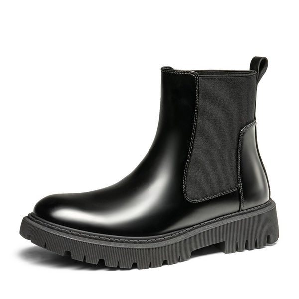 Bruno Marc Men's Pull On Chelsea Boots
