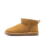 Bruno Marc Men’s Suede Faux Fur Winter Boots