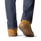 Bruno Marc Men’s Suede Faux Fur Winter Boots