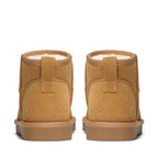 Bruno Marc Men’s Suede Faux Fur Winter Boots