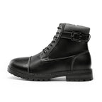 Bruno Marc Men's Motorcycle-Styled Oxford Boots
