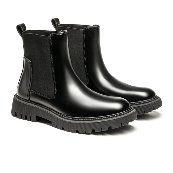 Bruno Marc Men's Pull On Chelsea Boots