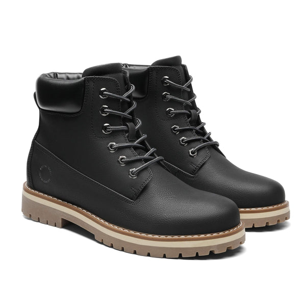 Bruno Marc Men's Slip-Resistant Lace-Up Boots