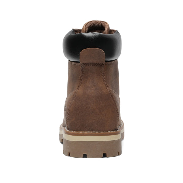 Bruno Marc Men's Slip-Resistant Lace-Up Boots