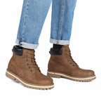 Bruno Marc Men's Slip-Resistant Lace-Up Boots