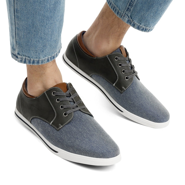 Bruno Marc Men's Casual Oxford-Inspired Sneakers