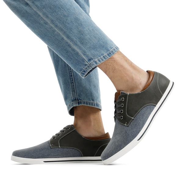 Bruno Marc Men's Casual Oxford-Inspired Sneakers