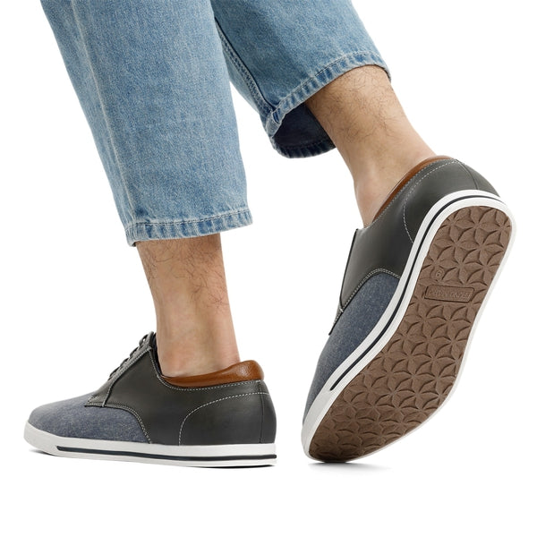Bruno Marc Men's Casual Oxford-Inspired Sneakers