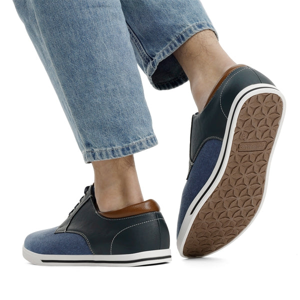 Bruno Marc Men's Casual Oxford-Inspired Sneakers