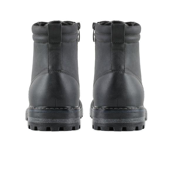 Bruno Marc Men's Durable Motorcycles Lace-Up Combat Boots