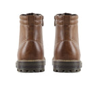 Bruno Marc Men's Durable Motorcycles Lace-Up Combat Boots