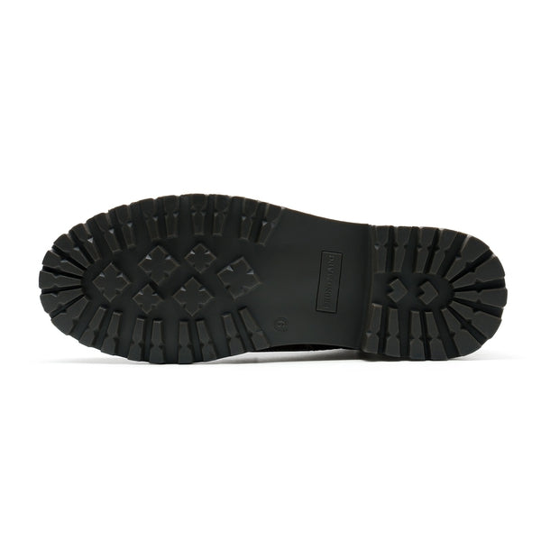 Bruno Marc Men's Durable Motorcycles Lace-Up Combat Boots