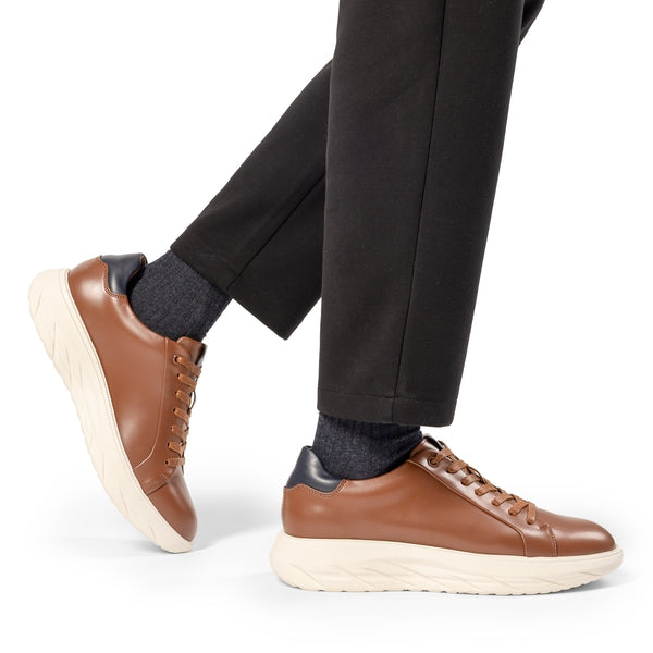 Bruno Marc Men's Vegan Leather Casual Dress Sneakers