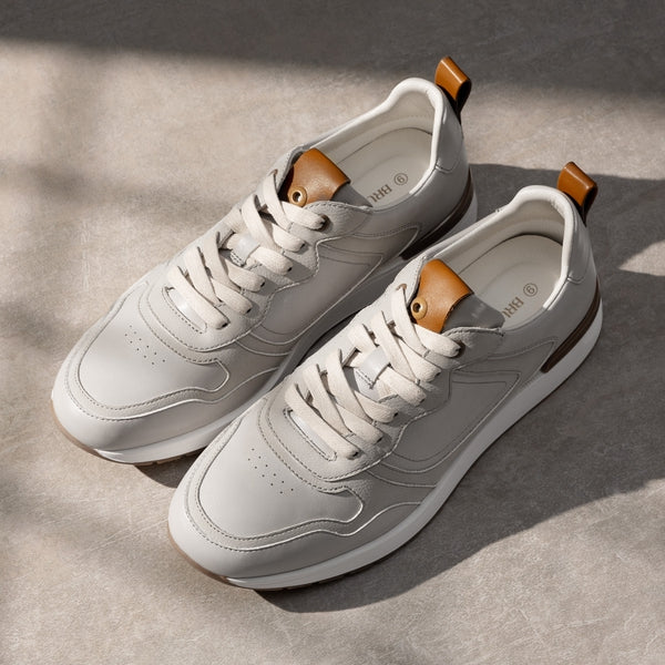 Bruno Marc Men's Comfort Lace-Up Cushioned Sneakers