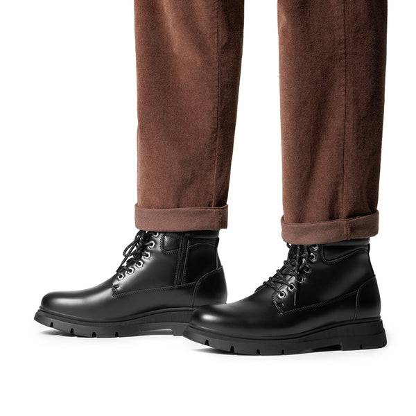 Bruno Marc Men’s Casual Side Zip Chukka Boots