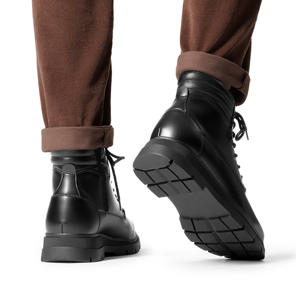 Bruno Marc Men’s Casual Side Zip Chukka Boots