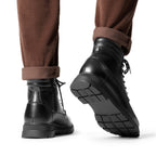 Bruno Marc Men’s Casual Side Zip Chukka Boots