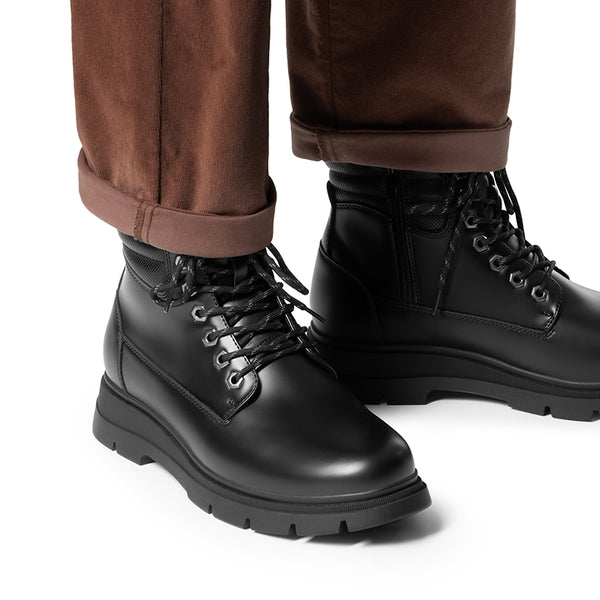 Bruno Marc Men’s Casual Side Zip Chukka Boots