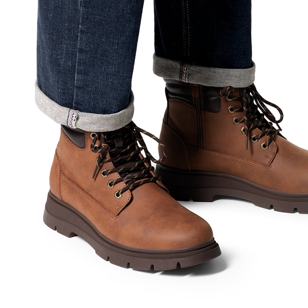 Bruno Marc Men’s Casual Side Zip Chukka Boots