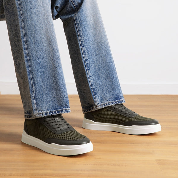 Bruno Marc Men’s Slip-On Knit Comfort Sneakers