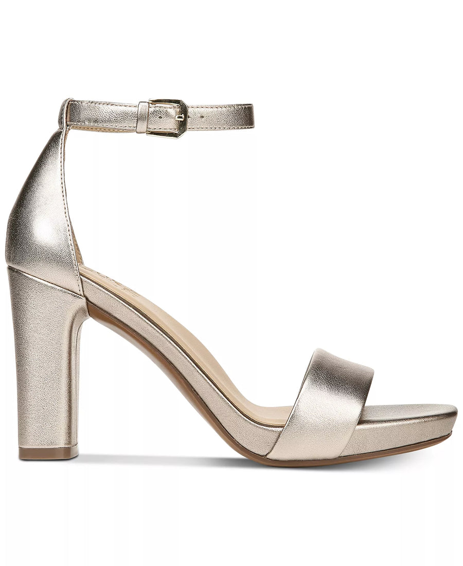 Naturalizer Women's Joy Square Toe Ankle Strap Dress Sandals