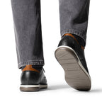 Bruno Marc Men’s Casual PU Canvas Chukka Boots