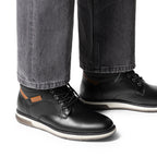 Bruno Marc Men’s Casual PU Canvas Chukka Boots