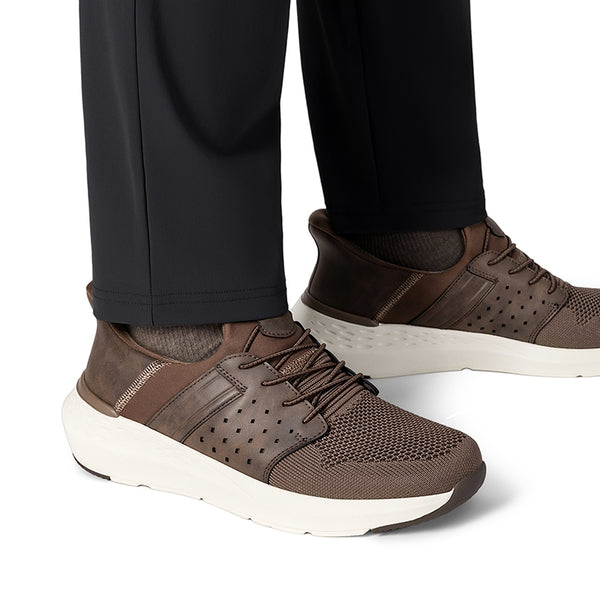 Bruno Marc Men’s Breathable Mesh Slip-On Sneakers