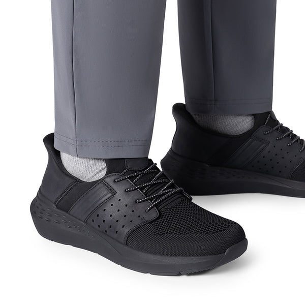 Bruno Marc Men’s Breathable Mesh Slip-On Sneakers