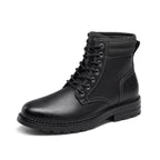 Bruno Marc Men’s Durable Lace-Up Lug Boots