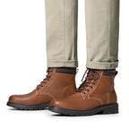 Bruno Marc Men’s Durable Lace-Up Lug Boots