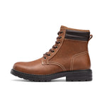 Bruno Marc Men’s Durable Lace-Up Lug Boots