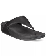 FitFlop Lulu Leather Toe-Thongs Casual Sandals