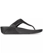 FitFlop Lulu Leather Toe-Thongs Casual Sandals