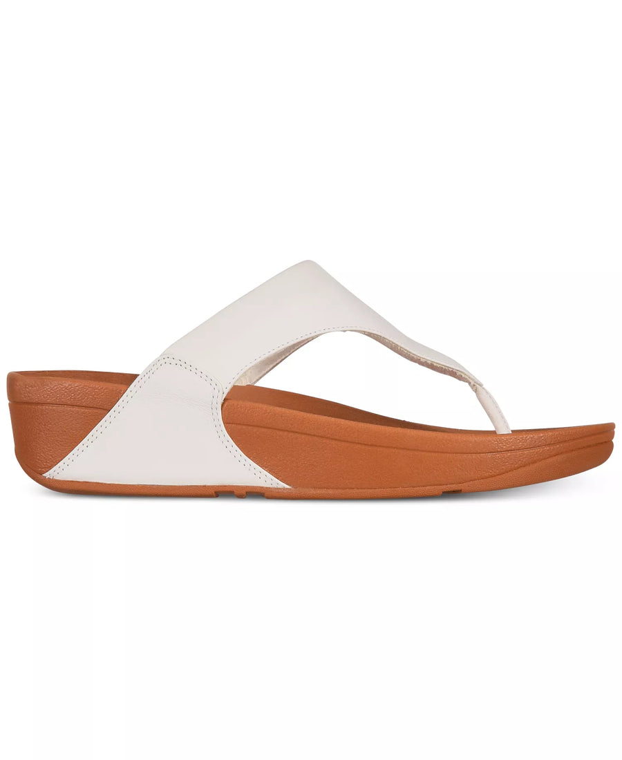 FitFlop Lulu Leather Toe-Thongs Casual Sandals