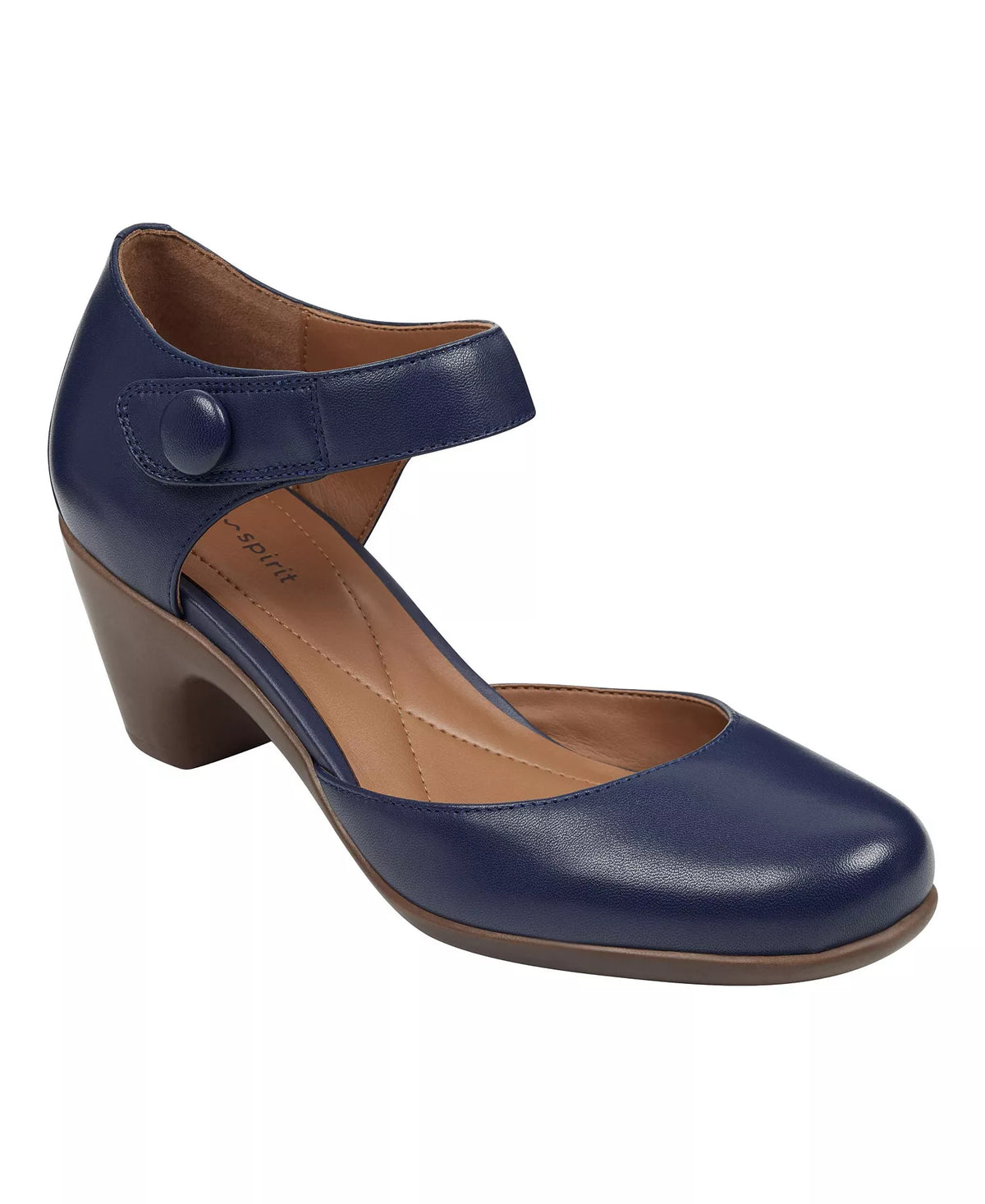 Easy Spirit Women's Clarice Mary Jane Block Heel Pumps