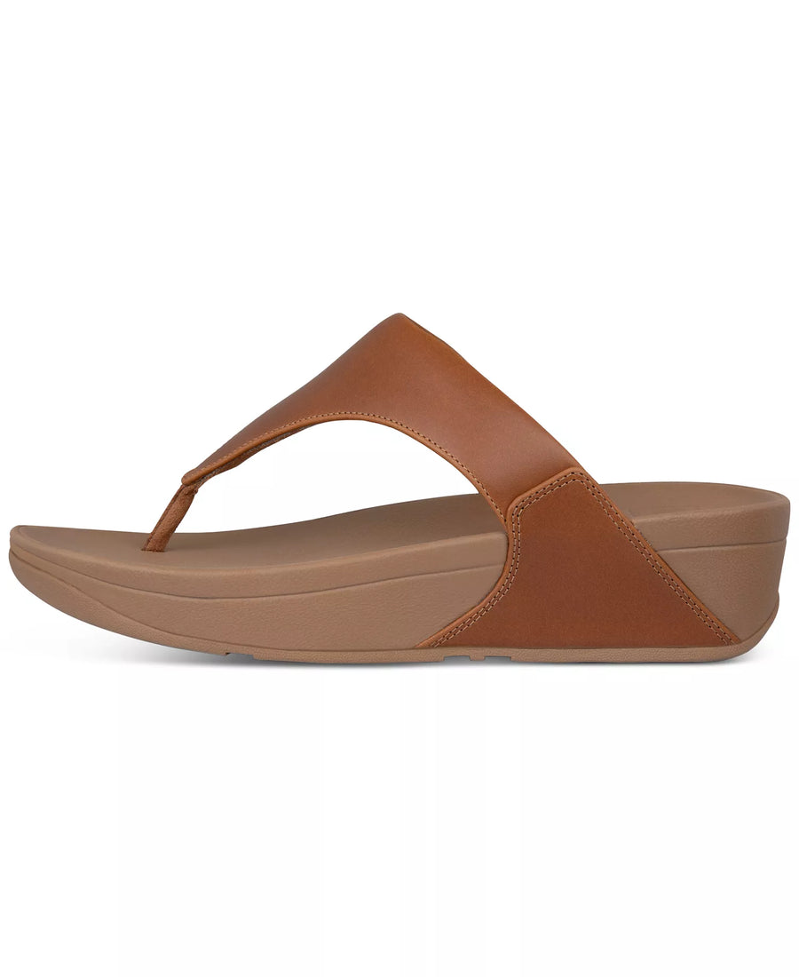 FitFlop Lulu Leather Toe-Thongs Casual Sandals