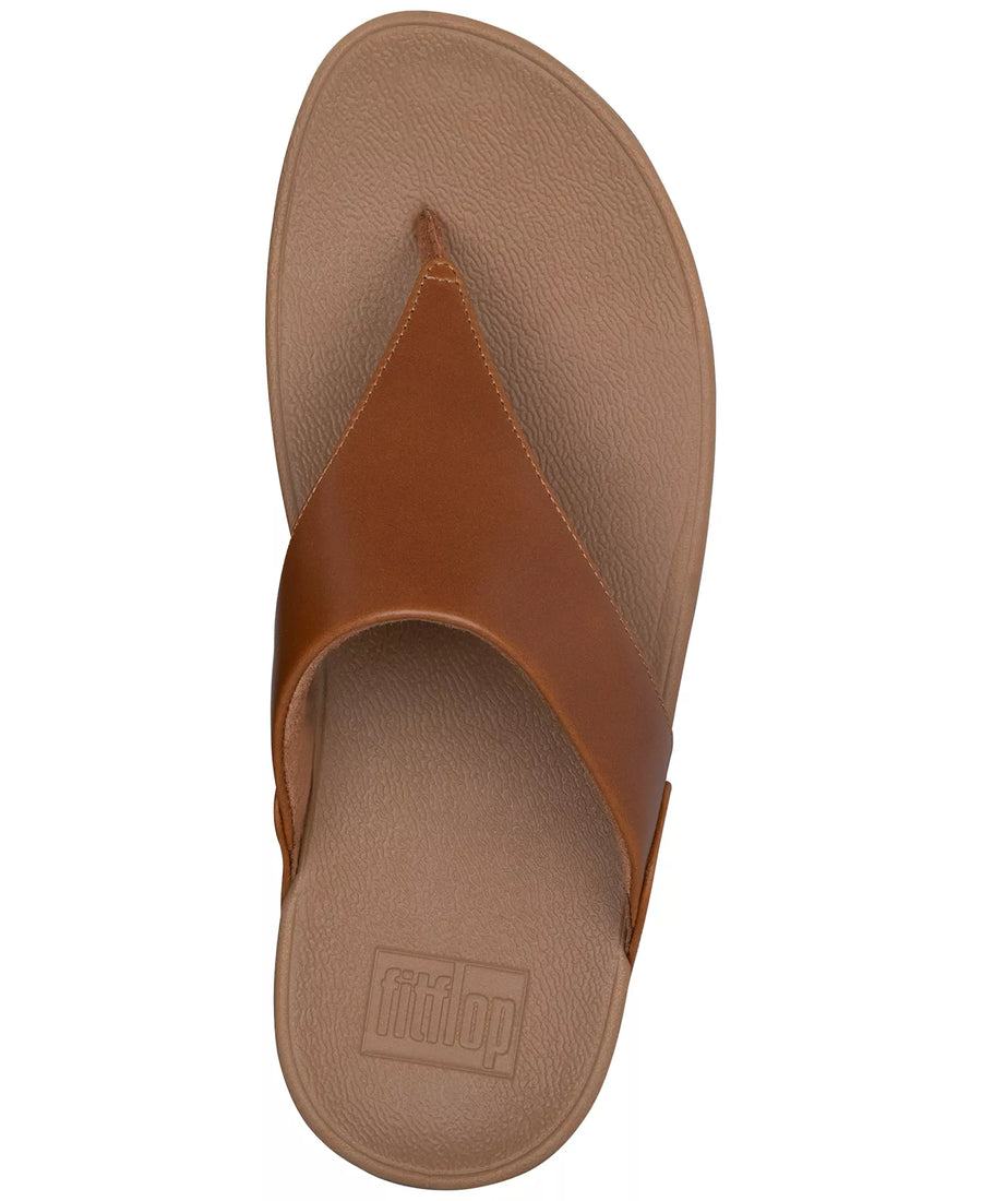 FitFlop Lulu Leather Toe-Thongs Casual Sandals