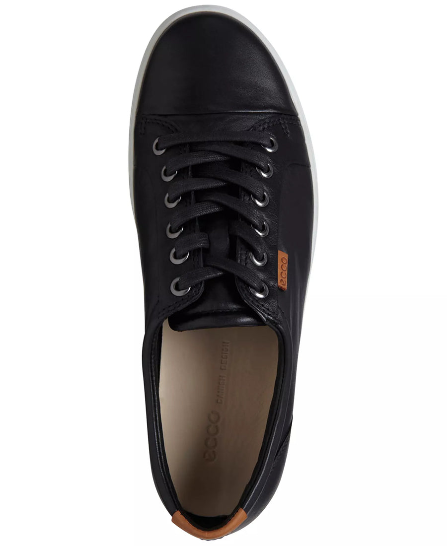 Ecco Soft 7 Leather Lace-Up Casual Sneakers