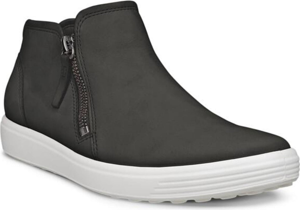 Ecco Soft 7 Mid Top Zip Sneaker - Women's