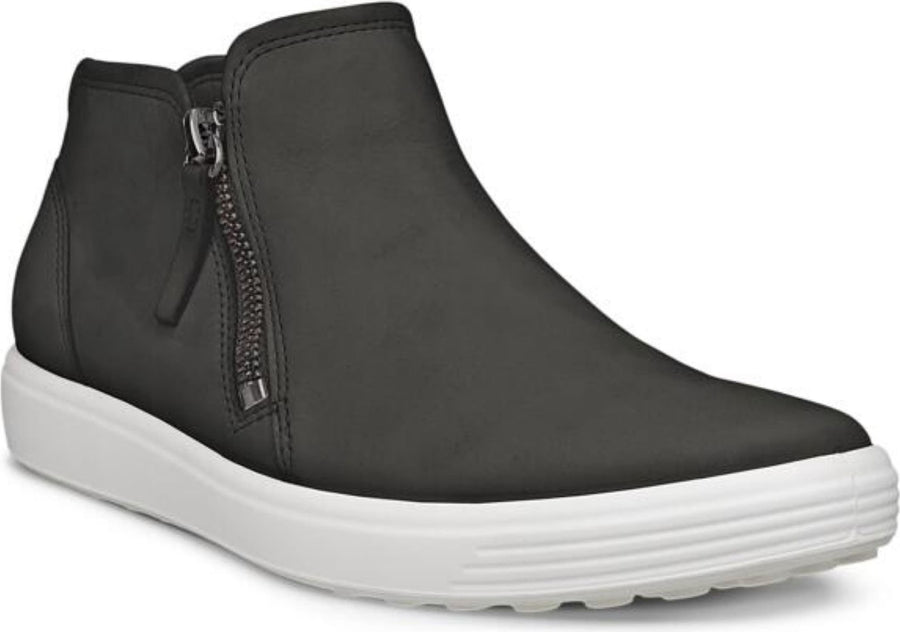 Ecco Soft 7 Mid Top Zip Sneaker - Women's