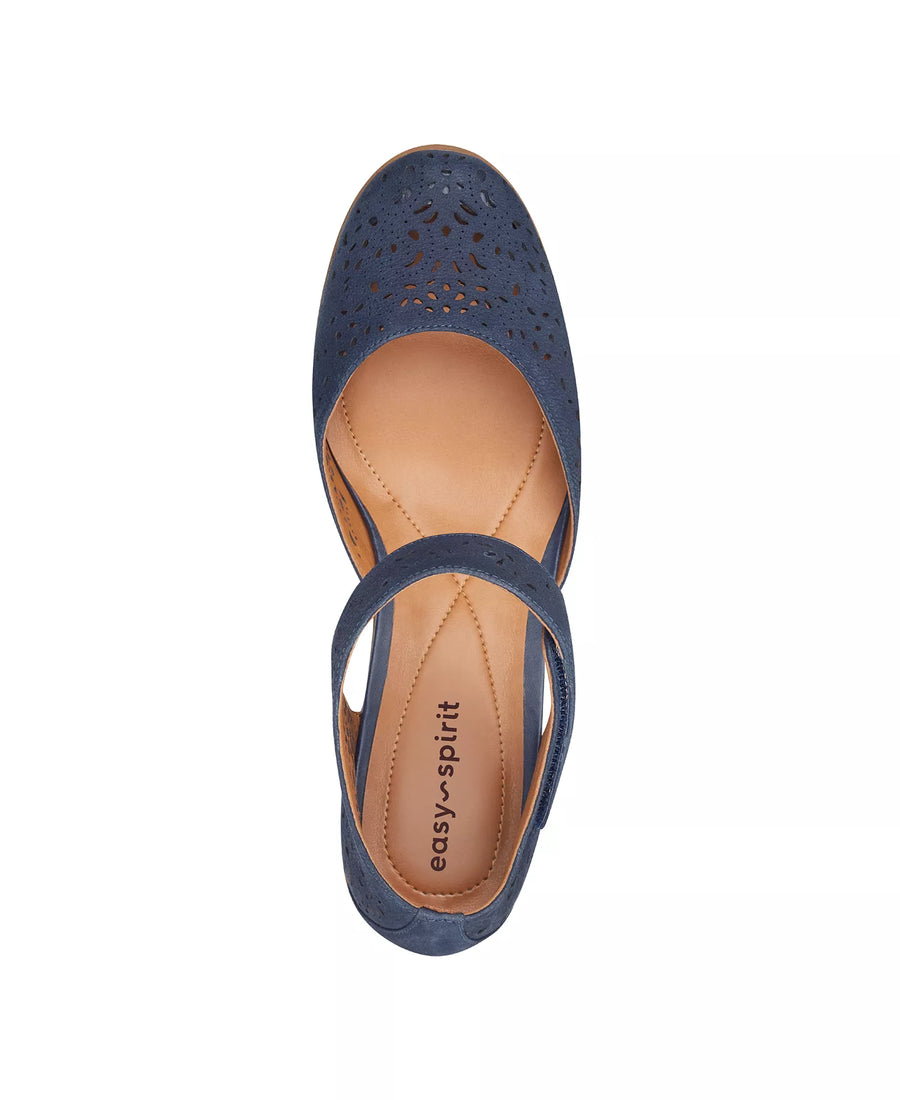 Easy Spirit Women's Cindie Two-Piece Mary Jane Pumps